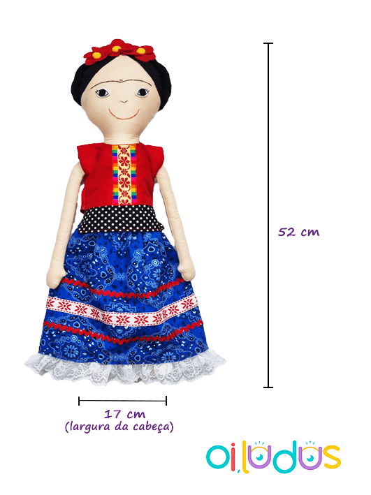 Boneca Frida Kahlo