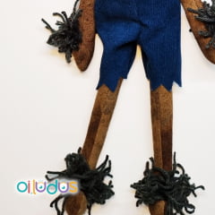 Boneco Lobisomem de Pano